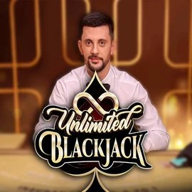 Unlimited Blackjack logo – Live Casino by Ezugi at Wildroyal Casino